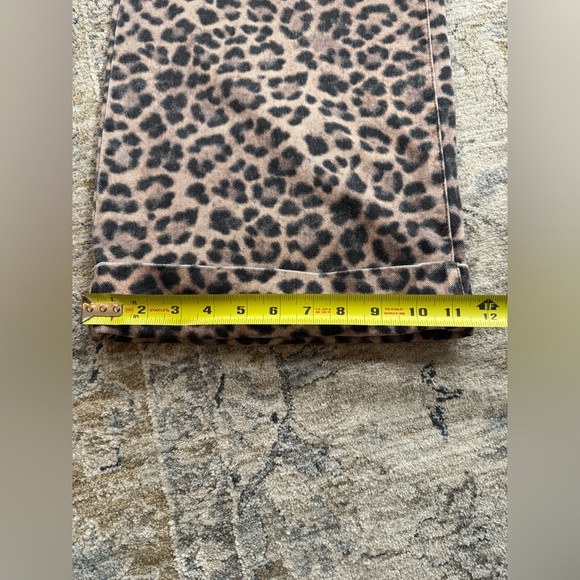 Anthropologie Pilcro leopard print Wide-Leg denim - Picture 12 of 12